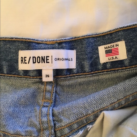 High rise ankle cropped skinny Re/done jeans - Picture 4 of 5